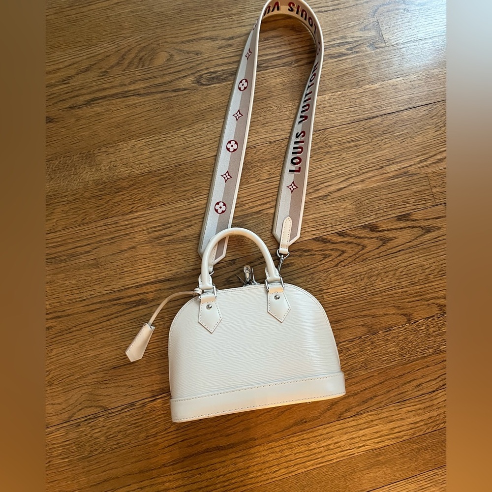 Louis Vuitton Cream Crossbody Bag